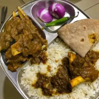 Mutton Curry Thali
